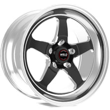 Load image into Gallery viewer, Weld S71 17x10.5 / 5x112 BP / 7.3in. BS Black Wheel (Medium Pad) - Non-Beadlock