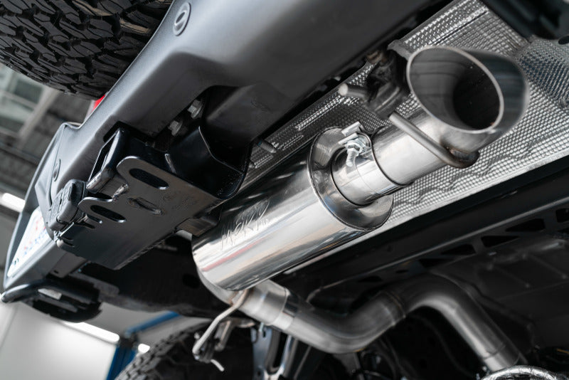 MBRP 21-Up Ford Bronco 2.3L/2.7L EcoBoost 2/4DR Aluminized Steel High Clearance Cat-back Exhaust