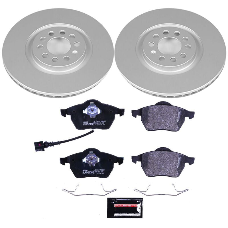 Power Stop 99-06 Audi TT Front Euro-Stop Brake Kit