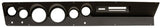 Autometer 67-69 Dodge Dart Direct Fit Gauge Panel 3-3/8in x2 / 2-1/16in x4