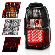 Load image into Gallery viewer, ANZO 2001-2002 Toyota 4 Runner LED Taillights Black