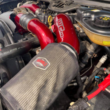 Load image into Gallery viewer, Wehrli 03-07 Ford 6.0L Powerstroke 4in Intake Kit - Fine Texture Black
