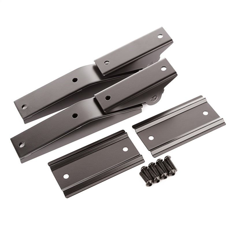 Omix Tailgate Hinge Set Black 97-06 Wrangler TJ