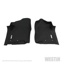 Load image into Gallery viewer, Westin 2016-2017 Nissan Titan / Titan XD Wade Sure-Fit Floor Liners Front - Black