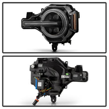Load image into Gallery viewer, Spyder 21-24 Ford Bronco High-Power LED Headlights - Black (PRO-YD-FB21LEDAP-SEQSBGR-BK)