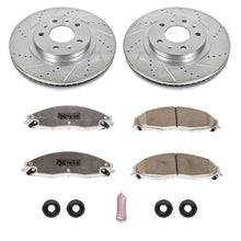 Load image into Gallery viewer, Power Stop 03-07 Cadillac CTS Front Z26 Street Warrior Brake Kit