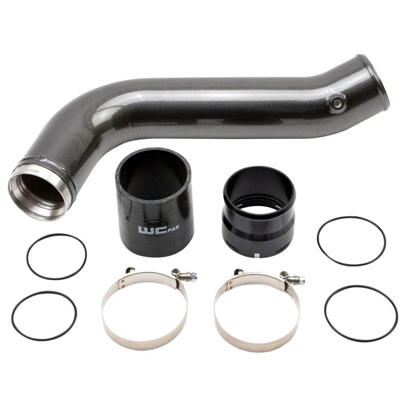 Wehrli 20-24 Chevrolet 6.6L L5P Duramax Passenger Side 3.5in Intercooler Pipe - Bengal Blue