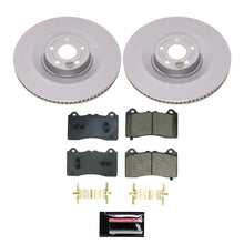 Load image into Gallery viewer, Power Stop 21-23 Ford Mustang Mach-E Front Z17 Coated Brake Kit