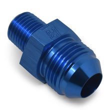 Load image into Gallery viewer, Russell Performance -8 AN to 3/8in NPT Straight Flare to Pipe (Blue) (25 pcs.)