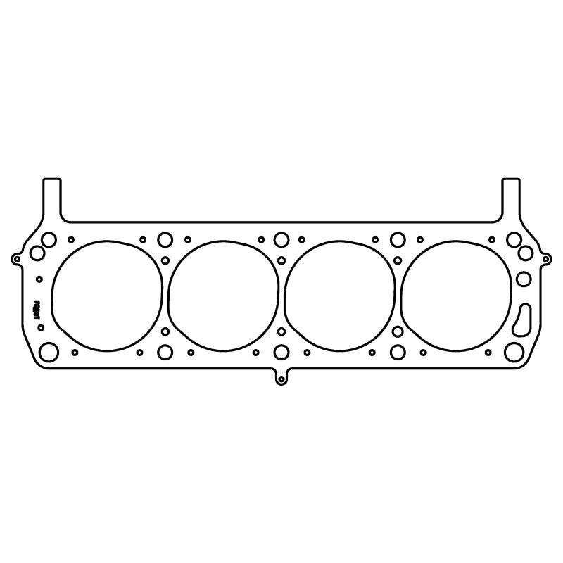 Cometic Ford 302/351W Windsor V8 .040in MLS Cylinder Head Gasket - 4.125in Bore - SVO/Yates - LHS