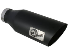 Load image into Gallery viewer, afe MACH Force-Xp Universal Exhaust Tip 4 IN Inlet x 7 IN Outlet x 18 IN L