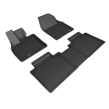 Load image into Gallery viewer, 3D MAXpider 2023 Toyota BZ4X Double Cab Kagu 1st &amp; 2nd Row Floormats - Black