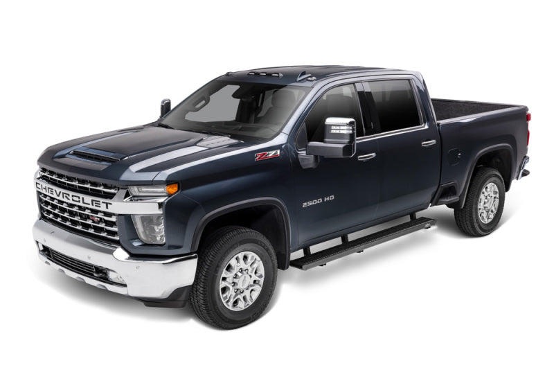 N-Fab Growler Fleet 19-20 Chevy/GMC 1500 Double Cab - Cab Length - Tex. Black