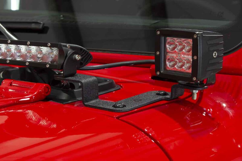 Fishbone Offroad 2018+ Jeep Wrangler JL Cowl Light Bracket