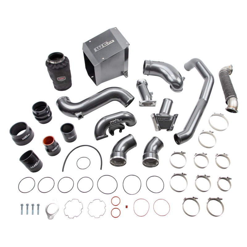 Wehrli 06-07 Chevrolet 6.6L Duramax LBZ Stage 3 High Flow Bundle Kit - WCFab Grey