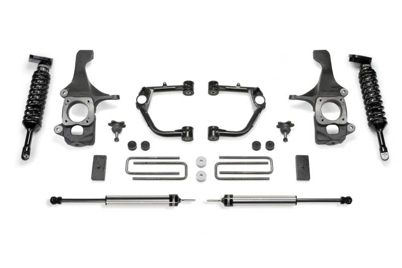 Fabtech 07-15 Toyota Tundra 2WD/4WD 4in UCA Kit w/Bjs & Dlss Shks