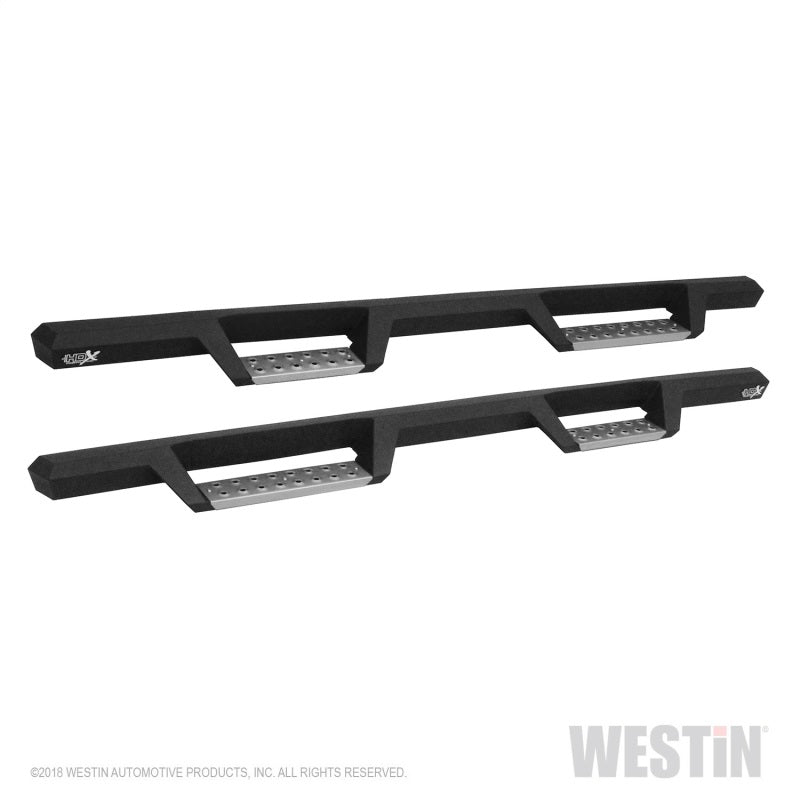 Westin/HDX 15-18 Chevrolet/GMC Colorado/Canyon Crew Cab HDX Stainless Drop Nerf Step Bar - Black