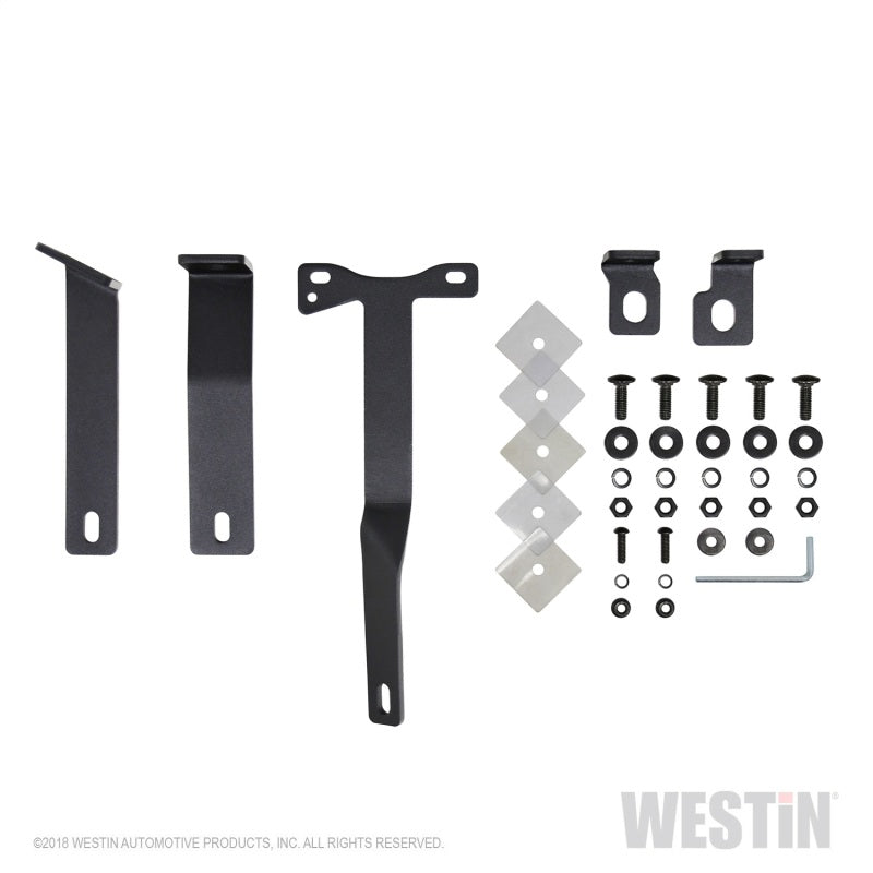 Westin 18-22 Jeep Wrangler JLU 4dr. (Excl. 4xe) Gas Tank Skid Plate - Tex. Blk