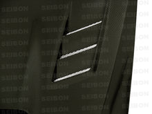 Load image into Gallery viewer, Seibon 08-09 Subaru WRX/STi CW-style Carbon Fiber Hood