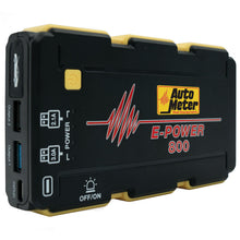 Load image into Gallery viewer, Autometer Jump Starter 12V Emergency Battery Pack 800A Peak/2220 MAH