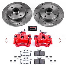 Load image into Gallery viewer, Power Stop 93-94 Volkswagen Golf Rear Z26 Street Warrior Brake Kit w/Calipers