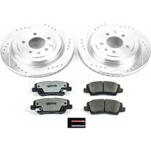 Load image into Gallery viewer, Power Stop 13-15 Cadillac ATS Rear Z26 Street Warrior Brake Kit