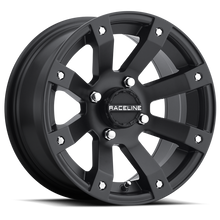 Load image into Gallery viewer, Raceline A79 Scorpion 14x7in / 4x110 BP / 10mm Offset / 83.8mm Bore - Satin Black Wheel