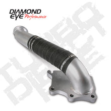 Load image into Gallery viewer, Diamond Eye TURBO-DIRECT 3in AL CHEVY LB7 DURAMAX 01-04 5 BTWN TURBO &amp; F PIPE TRANS DIPSTICK MOD REQ