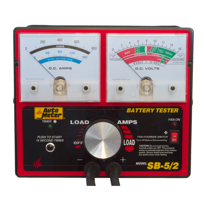 Autometer Battery Tester 800 AMP w/ Unloader