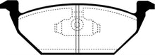 Load image into Gallery viewer, EBC 98-99 Volkswagen Beetle 2.0 Greenstuff Front Brake Pads