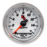 Autometer C2 52mm 1600 Deg F Electronic EGT Gauge