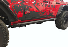 Load image into Gallery viewer, Rampage 2020+ Jeep Gladiator (JT) Rock Rail Nerf Bar - Black