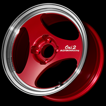 Load image into Gallery viewer, Advan ONI2 15x6.5 / +35 Offset / 4-100 / 63mm Bore / Machining &amp; Racing Candy Red