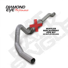 Load image into Gallery viewer, Diamond Eye KIT 4in CB MFLR RPLCMENT PIPE SGL AL: 03-06 FORD 6.0L EXCURSION