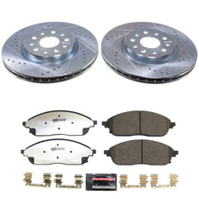 Load image into Gallery viewer, Power Stop 22-24 Jeep Grand Cherokee Front Z36 Truck &amp; Tow Brake Kit