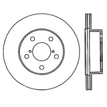 Load image into Gallery viewer, StopTech Power Slot 05-07 STi Rear Right Slotted Rotor