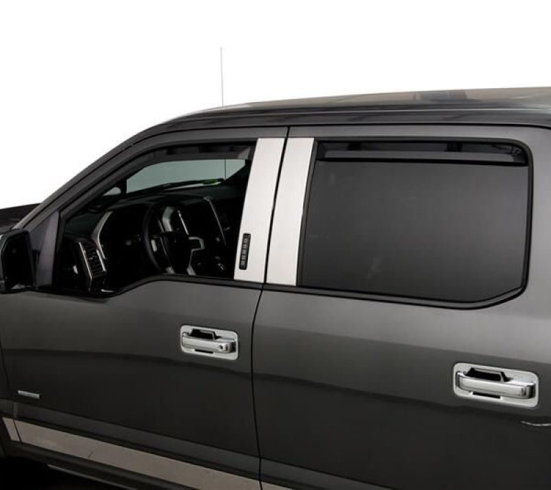 Putco 99-16 Ford SuperDuty Crew Cab (Set of 4) Element Tinted Window Visors