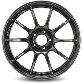 Advan RSIII 18x7.5 +50 5x100 Hyper Black and Ring Wheel