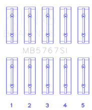 Load image into Gallery viewer, King Engine Bearings Nissan HR15/16DE (Size STD) Main Bearing Set