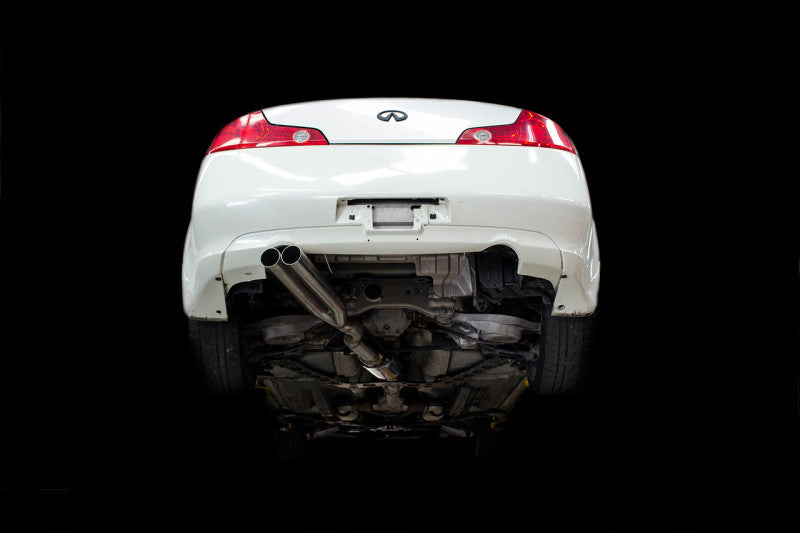 ISR Performance EP (Straight Pipes) Dual Tip Exhaust - 03-07 Infiniti G35 Coupe