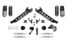 Load image into Gallery viewer, Fabtech 19-22 Ram 2500 4WD 5in Radius Arm Kit w/Perf Shks