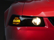 Load image into Gallery viewer, Raxiom 99-04 Ford Mustang Axial Series Projector Headlights- Blk Housing (Smoked Lens)