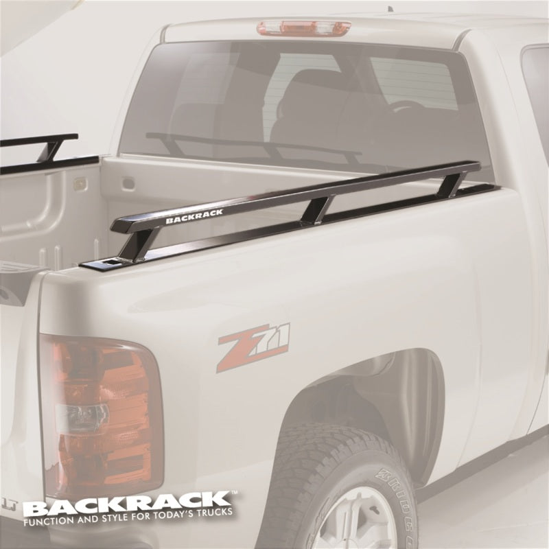 BackRack 07-13 Silverado/Sierra 6.5ft Bed Siderails - Standard