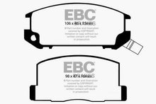 Load image into Gallery viewer, EBC 85-90 Toyota MR2 1.6 Greenstuff Rear Brake Pads