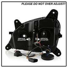 Load image into Gallery viewer, Spyder 13-19 Peterbilt 579 Passenger Side Projector Headlights - Black (PRO-YD-PB57914-SEQ-R-BK)