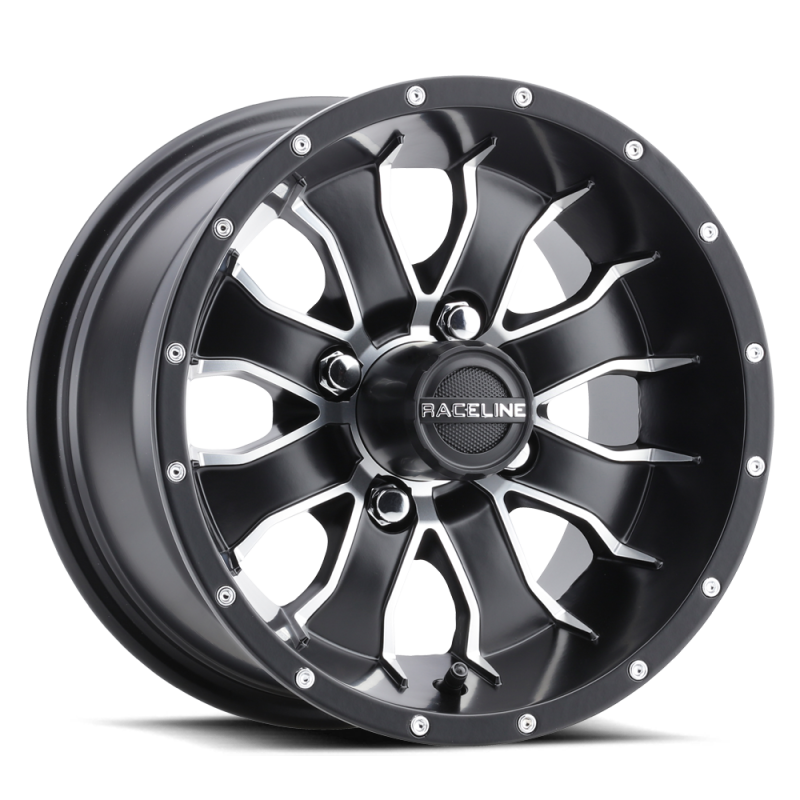 Kansei G77 Mamba 12x7in / 4x101.6 BP / 5mm Offset / 68mm Bore - Satin Black Wheel