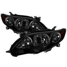 Load image into Gallery viewer, xTune Toyota Corolla 11-13 S XRS OE Style Headlights - Black Smoke HD-JH-TCO11-AM-BSM