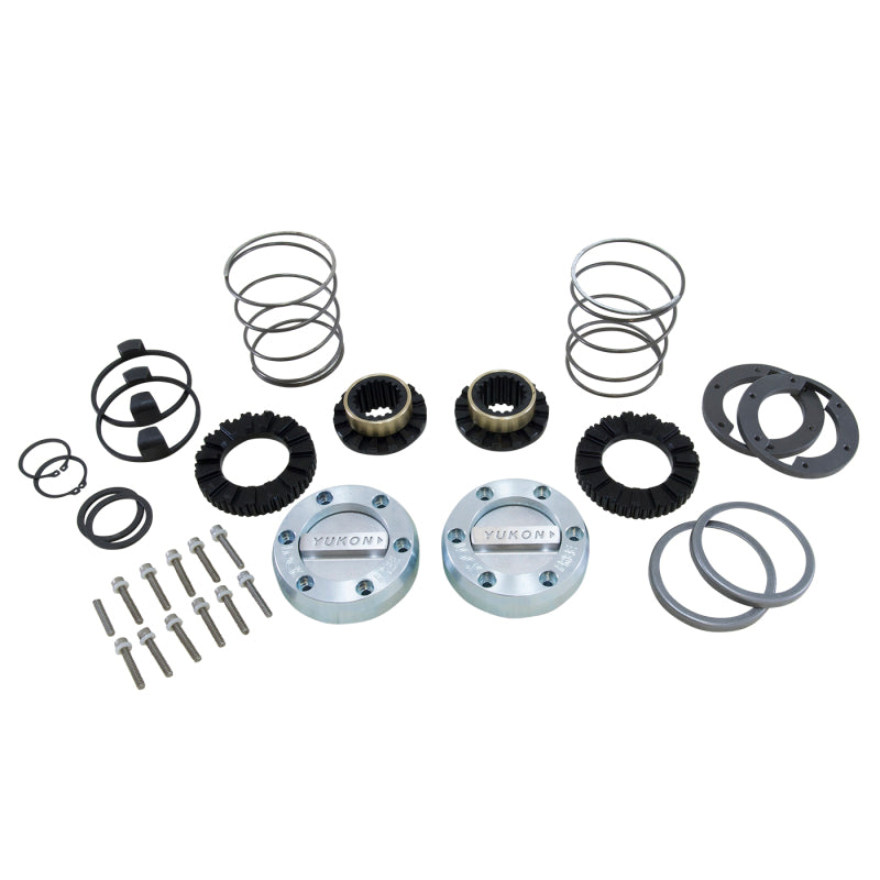 Yukon Gear Hardcore Locking Hub Set For Dana 44 / GM & Ford 1/2 & 3/4 Ton / 19 Spline