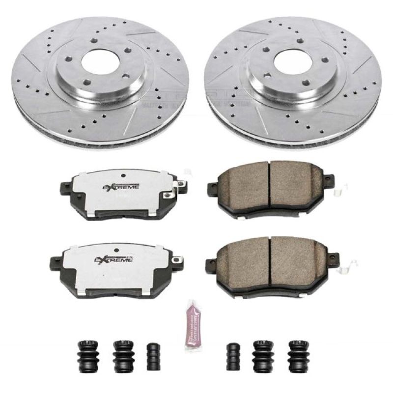 Power Stop 03-05 Infiniti FX35 Front Z26 Street Warrior Brake Kit