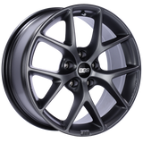 BBS SR 18x8 5x114.3 ET40 Satin Grey Wheel -82mm PFS/Clip Required